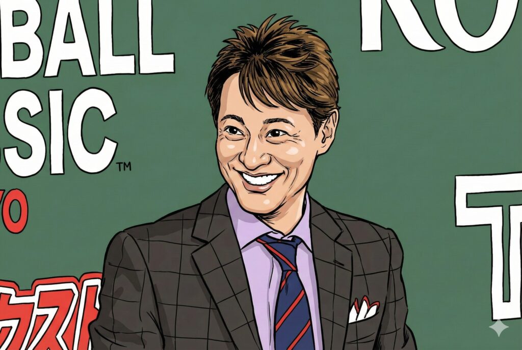 中居正広似顔絵