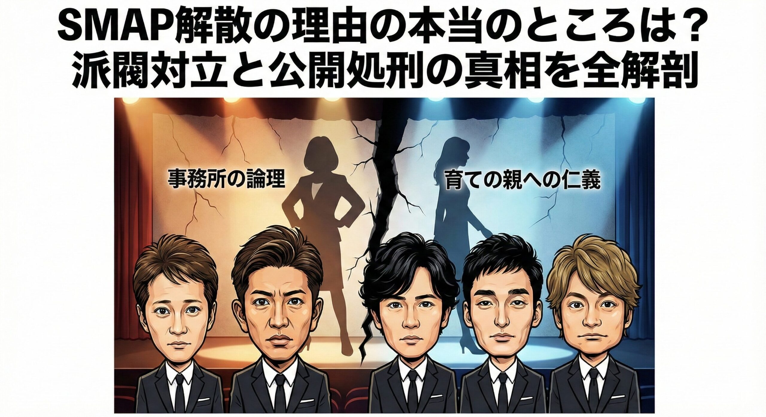 SMAP解散、新聞一面